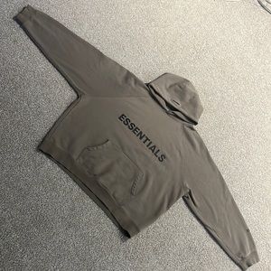 Fear Of God ESSENTIALS Gray Hoodie Size XL